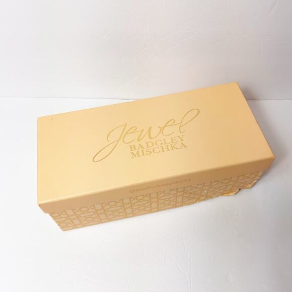 JEWEL BADGLEY MISCHKA WOMEN'S HYPE KNOT WEDGE EVENING SANDALS SIZE 5 1/2 NEW - Picture 3 of 9